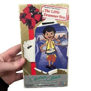 The Little Drummer Boy VHS 1992 FHE Christmas Classics Series Greer Garson 27310